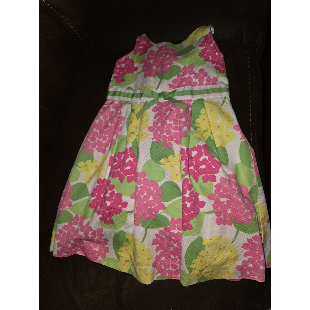 Janie and jack capri island summer floral dress size 5